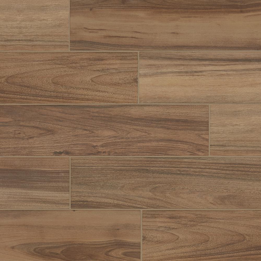 Lifeproof Toffee Wood 6 In X 24 Glazed Porcelain Floor And Wall Lifeproof Toffee Wood 6 In X 24 Glazed Porcelain Floor And Wall Tile