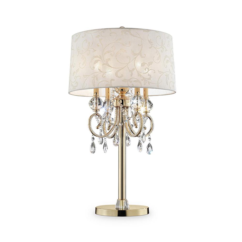 table crystal lamps