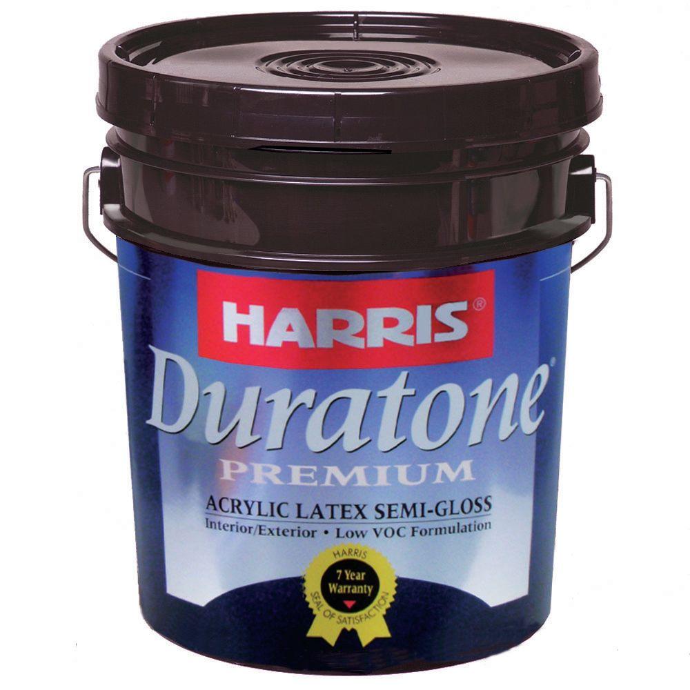 Harris Duratone Premium 5 gal. SemiGloss Latex Deep Base Enamel36610