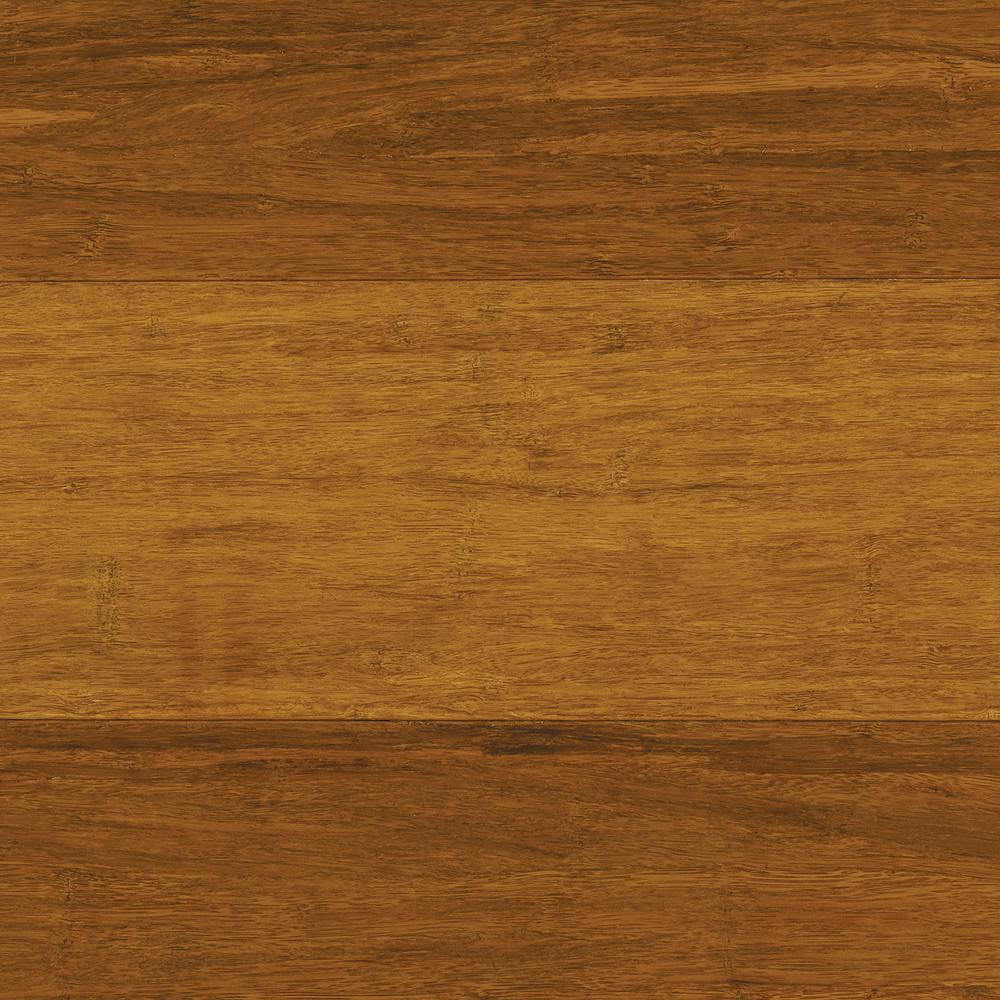 Home Decorators Collection Strand Woven Harvest 3 8 In T X 4 92 In W X 36 02 In L Engineered Click Bamboo Flooring Hl271h The Home Depot