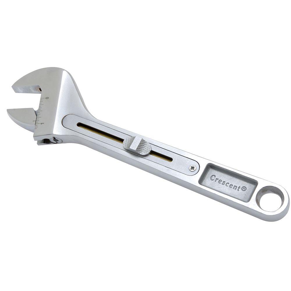 UPC 037103222060 product image for Adjustable Wrench: Crescent Wrenches 10 in. Rapidslide AC10NKWMP | upcitemdb.com