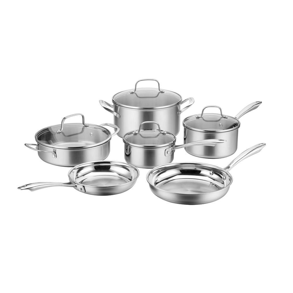 stainless steel pots and pans set