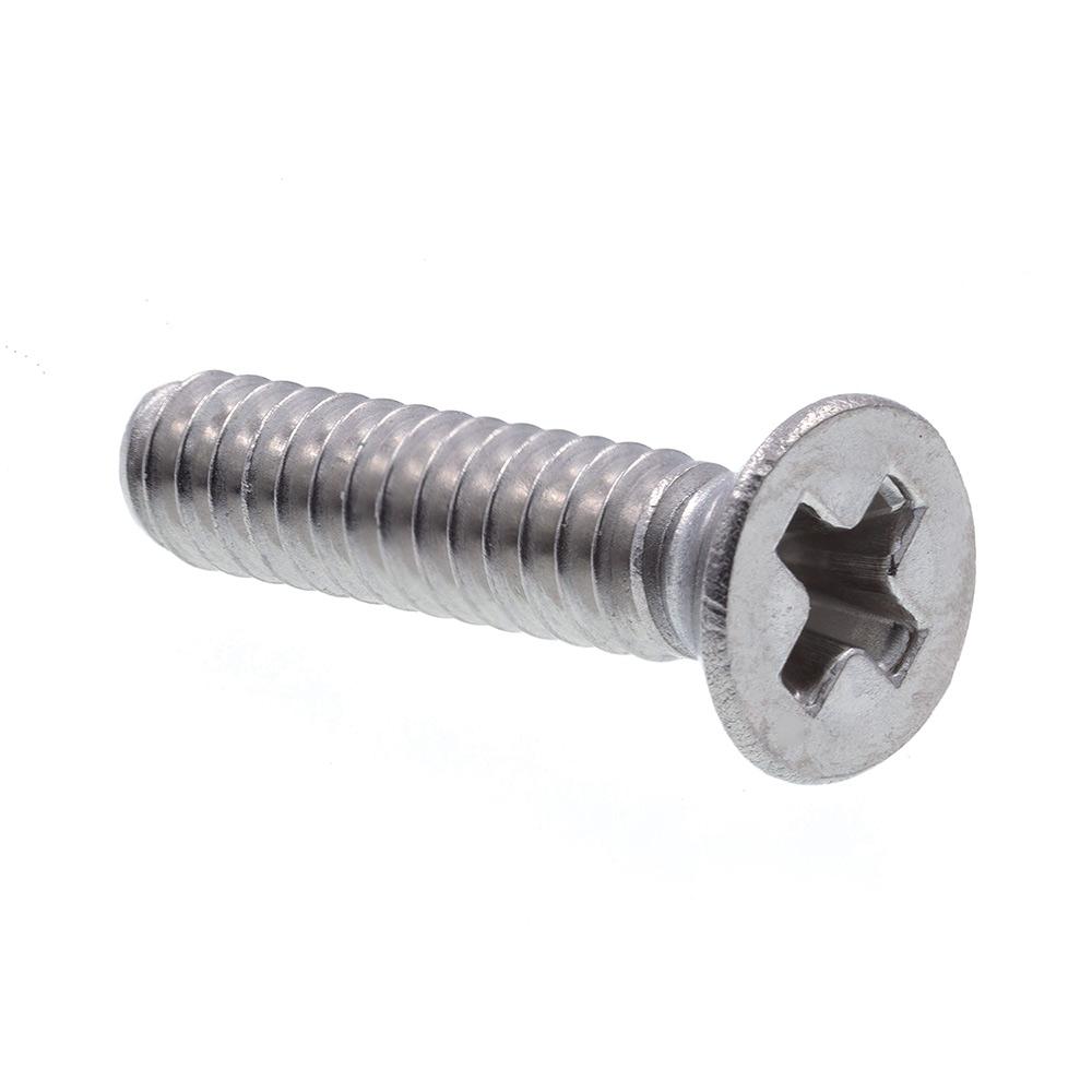 Prime Line 4 40 X 12 In Grade 18 8 Stainless Steel Phillips Drive Flat Head Machine Screws 