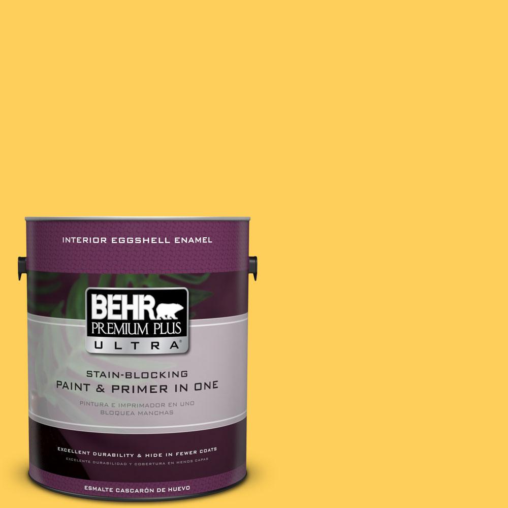 Yellows Golds Interior Paint Colors The Home 330b 6 Lemon Sorbet Eggshell Enamel Interior Paint And Primer