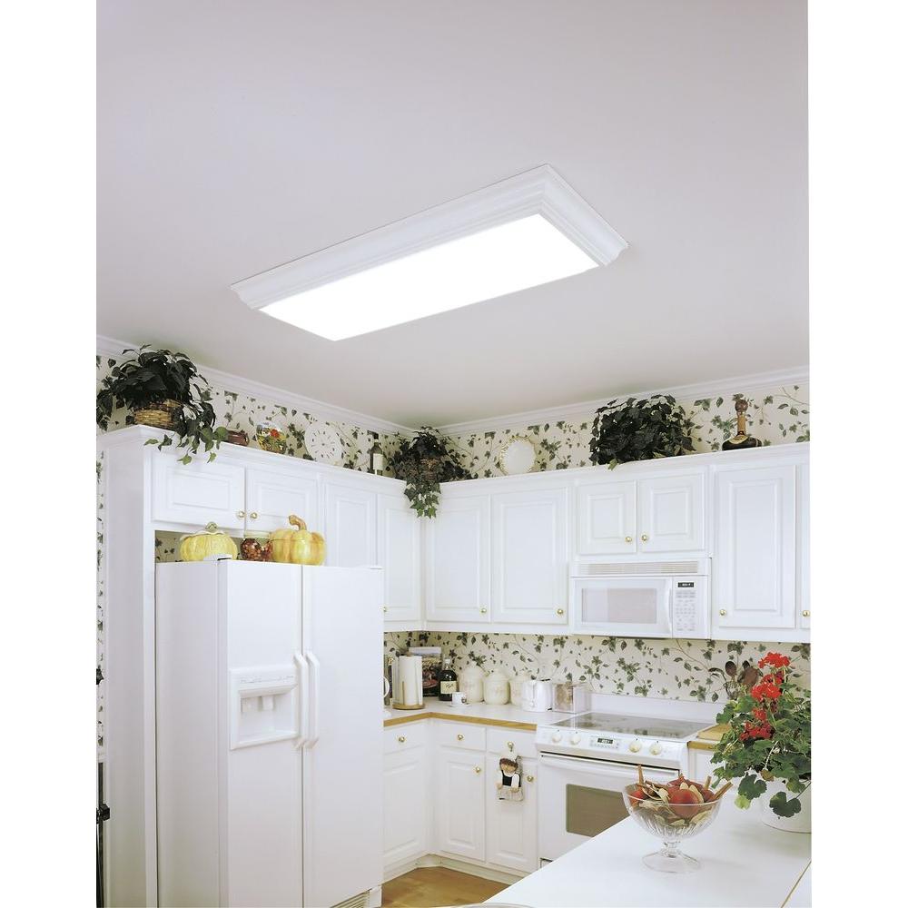 fluorescent light fixtures for kitchen