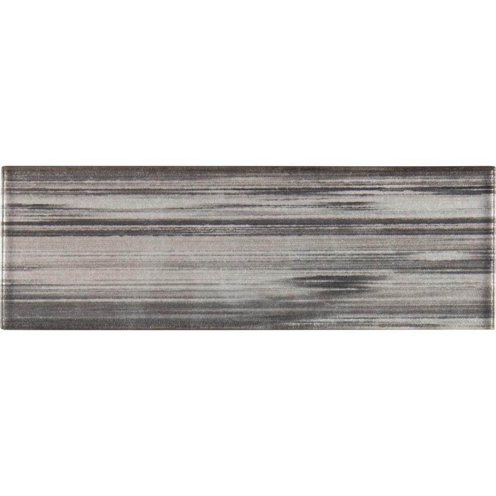 Msi Glacier Black 3 In X 9 Gl Wall Tile 0 125 Sq Ft T Gl Wall Tile 0 125 Sq Ft