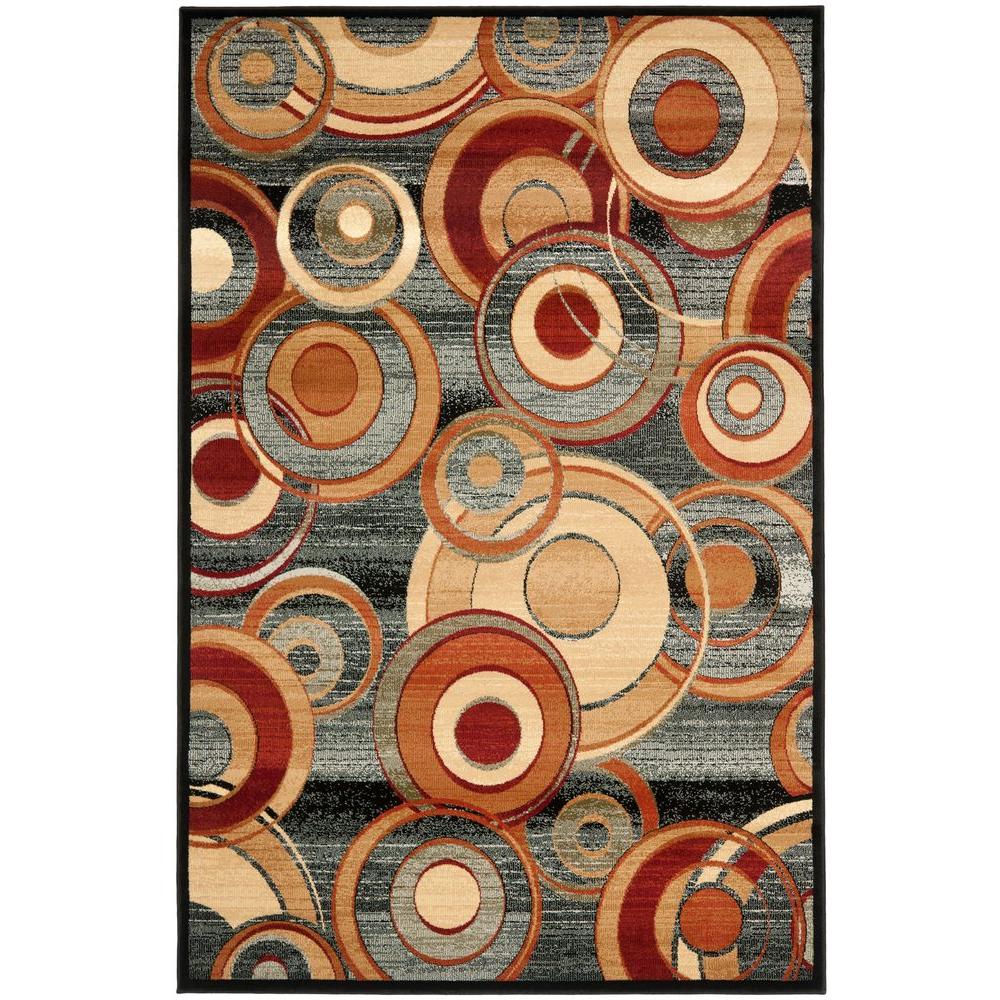 Safavieh Lyndhurst Gray/Multi 8 ft. x 11 ft. Area Rug-LNH225G-8 - The