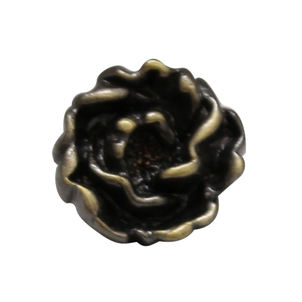 Whitehaus Collection 11/4 in. Bronze Rosette Shaped Hardware