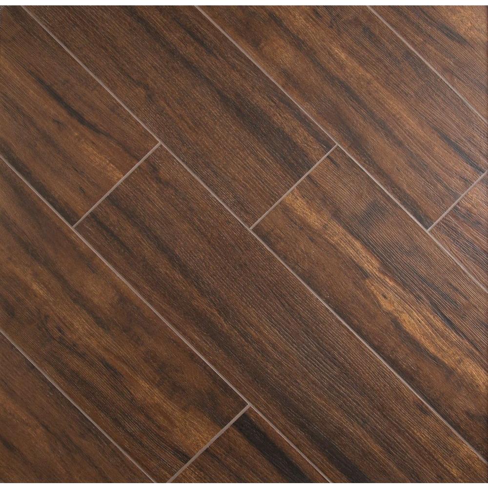 Botanica Cashew 24 x 6 Porcelain Glazed Floor and Wall Tile in Glazed Textured