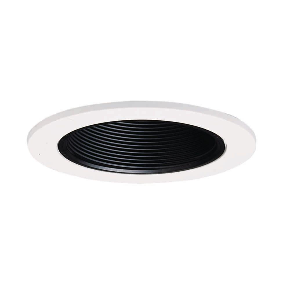 Black Recessed Ceiling Light Trim With Baffle Black Recessed Ceiling Light Trim With Baffle