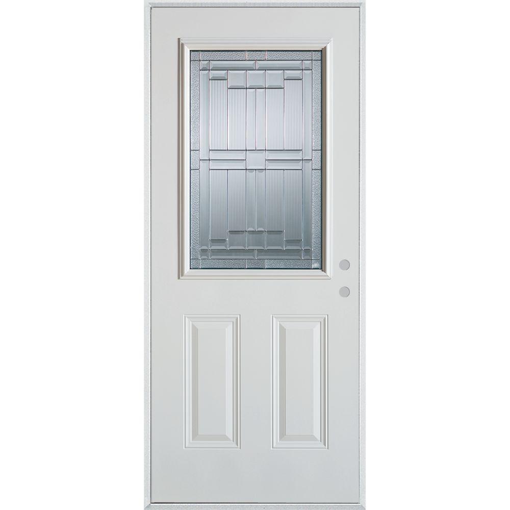 Stanley Doors 36 In X 80 In Architectural 1 2 Lite 2 Panel