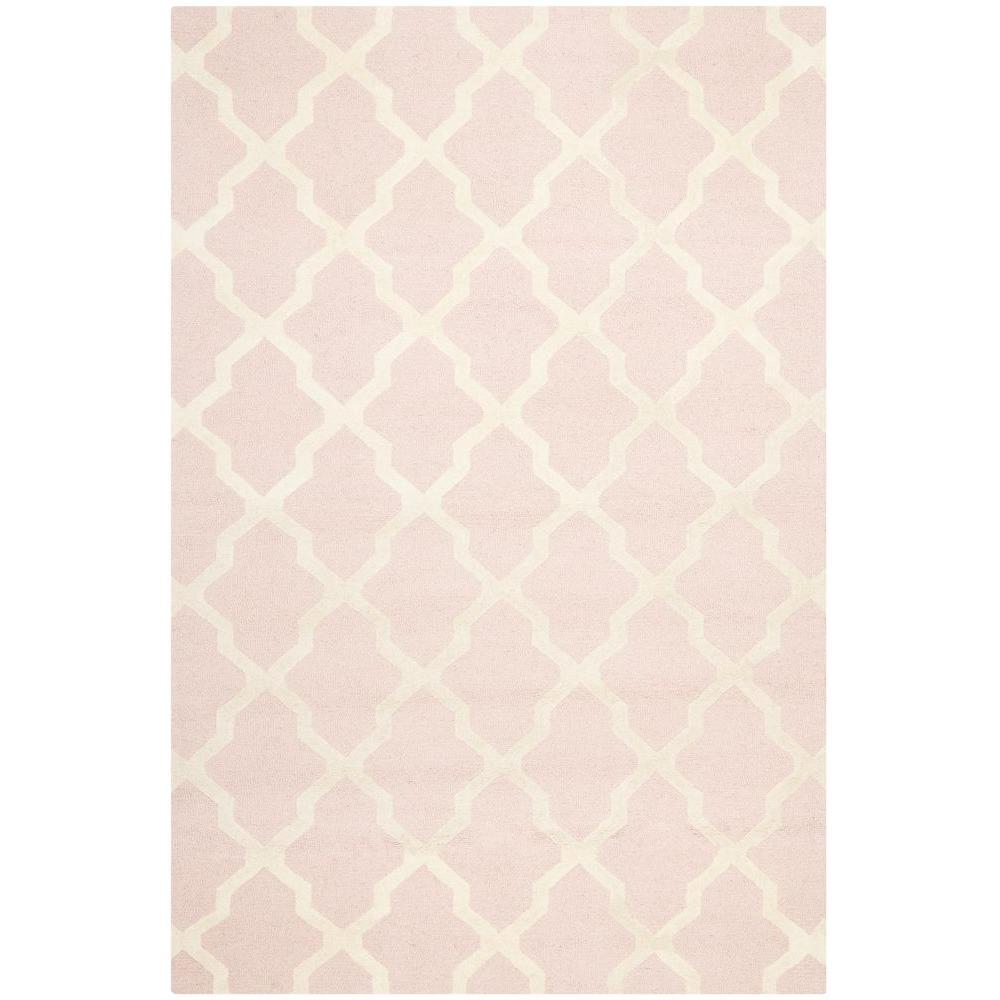 Safavieh Cambridge Light Pink Ivory 6 Ft X 9 Area Rug Cam121m Safavieh Cambridge Light Pink Ivory 6 Ft X 9 Area Rug