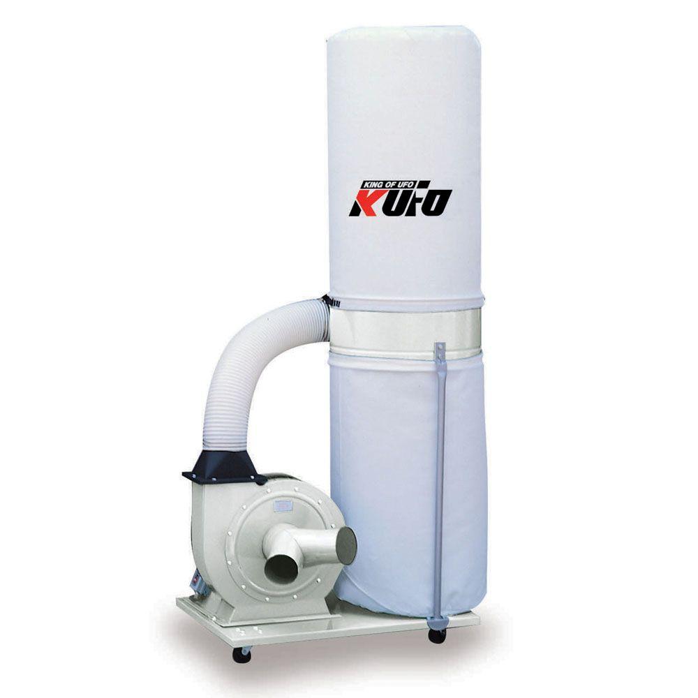 Kufo Seco 2 HP 1550 CFM 1 Phase 220-Volt Vertical Bag Dust 