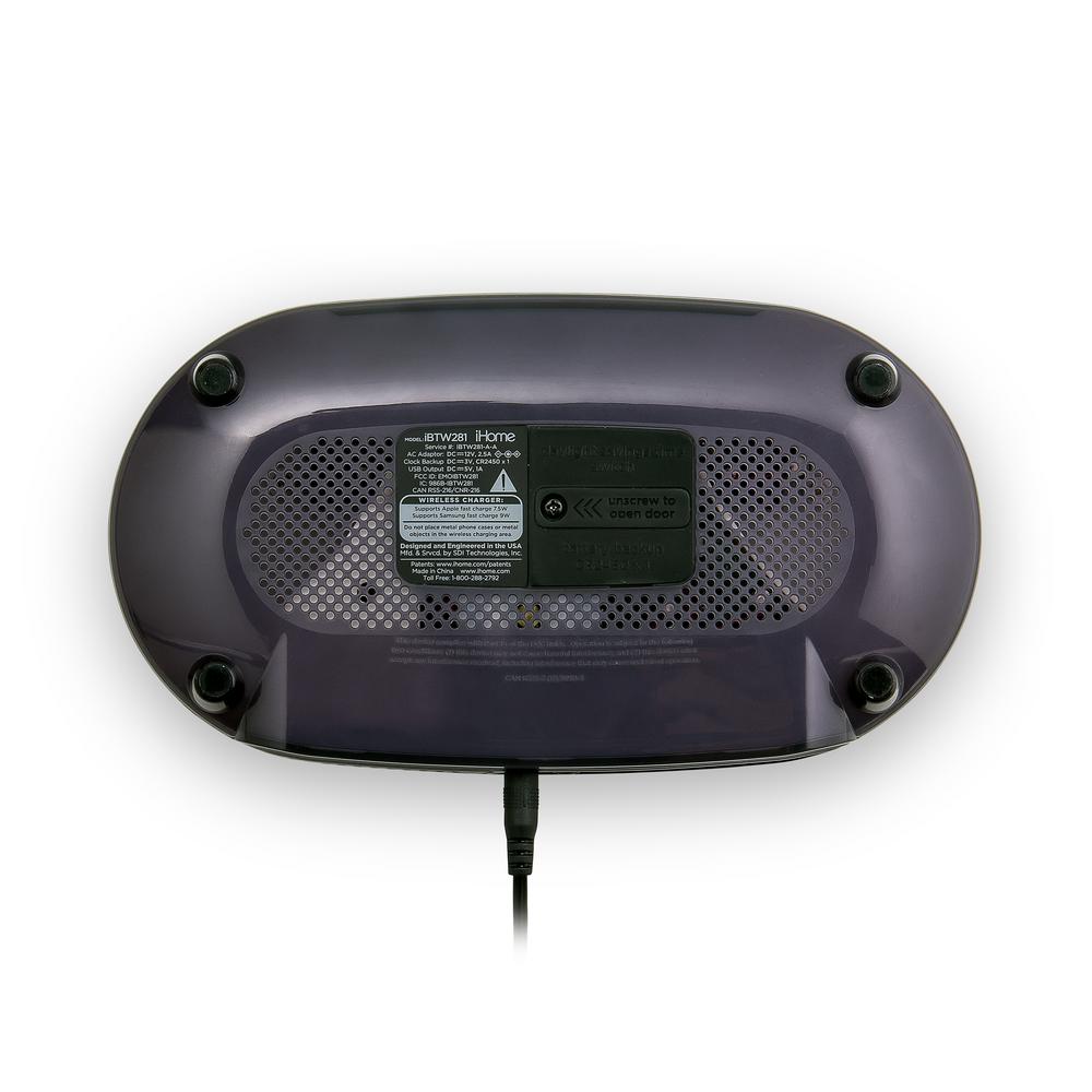 ihome color changing speaker alarm clock