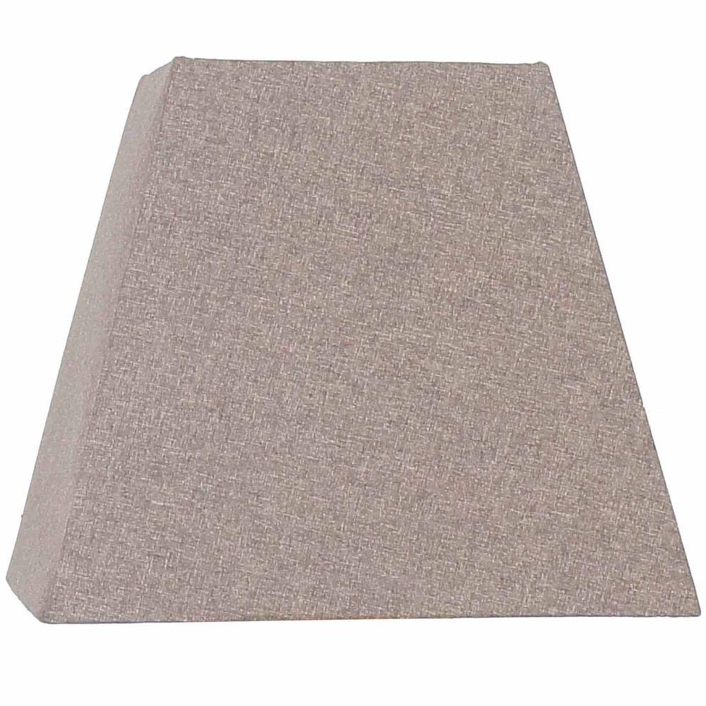 Lamp Shades Lamps The Home Depot Mix Match Brown Square Table Shade