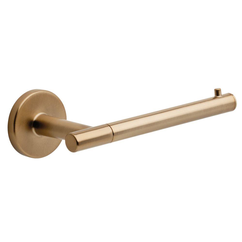 Delta Trinsic Toilet Paper Holder — Champagne Bronze