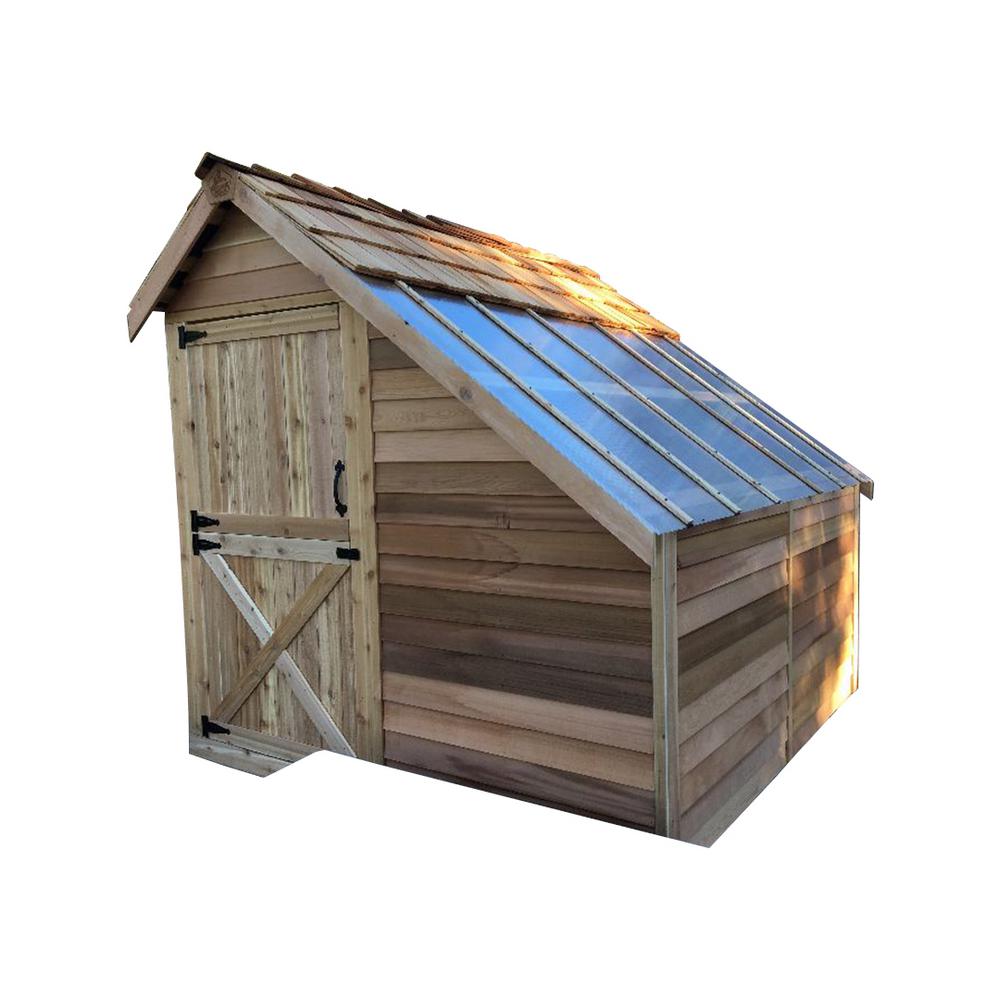 outdoor sun shed