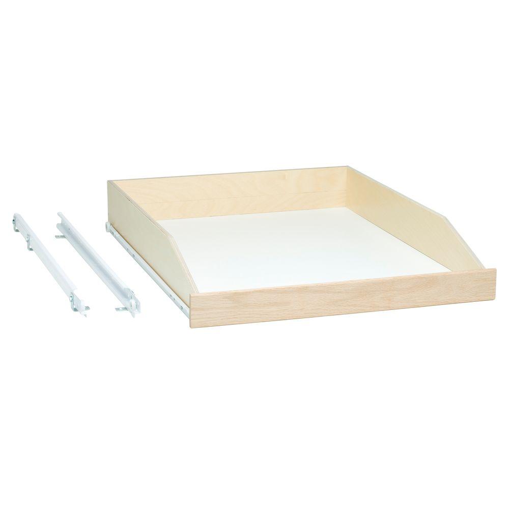 SlideAShelf MadeToFit SlideOut Shelf, 3/4 Extension, Ready To