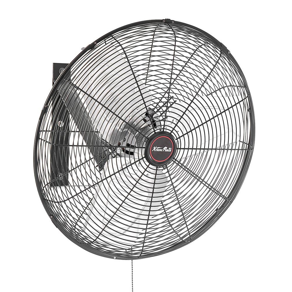 XtremepowerUS 20 in. Wall Mount 3Speed Commercial Grade Fan Air