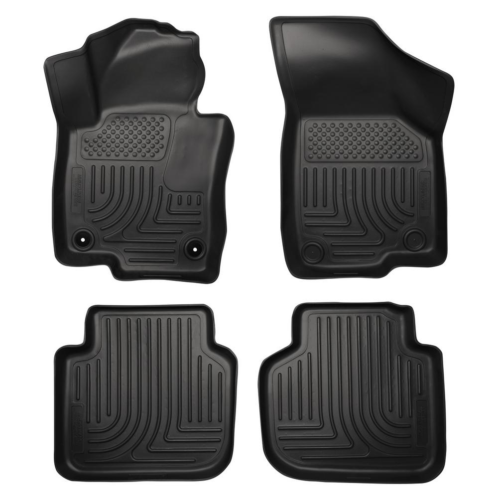 Husky Liners Front 2nd Seat Floor Liners Fits 12 17 Volkswagen