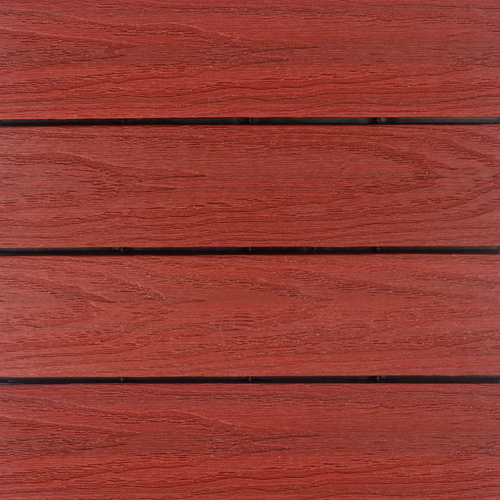 Red Composite Decking Lumber & Composites The Home Depot
