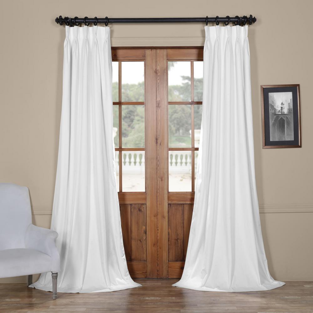 Polyester Pinch Pleats Curtains Drapes Window Treatments