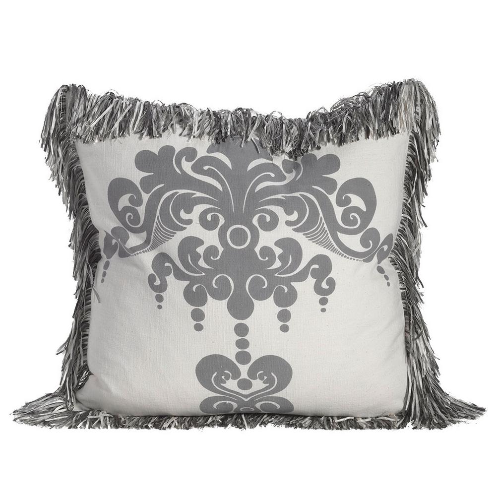 decorative fringe pillows