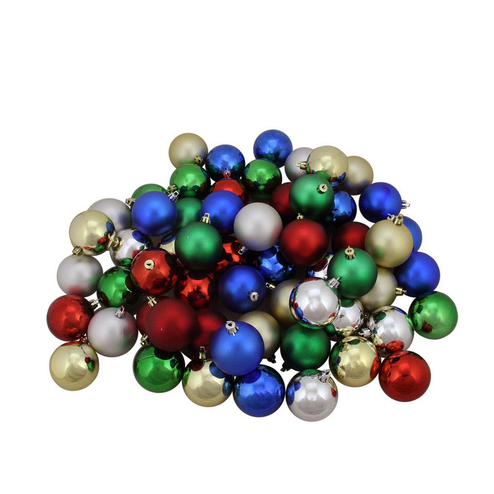 multicolored christmas balls
