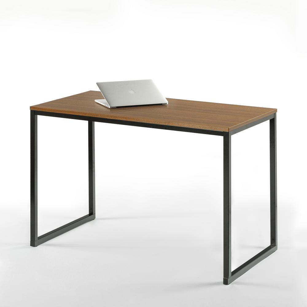 Wood 47 In Computer Desk Desks Home Office Furniture The Modern Studio Collection Brown Soho Desk Table Computer