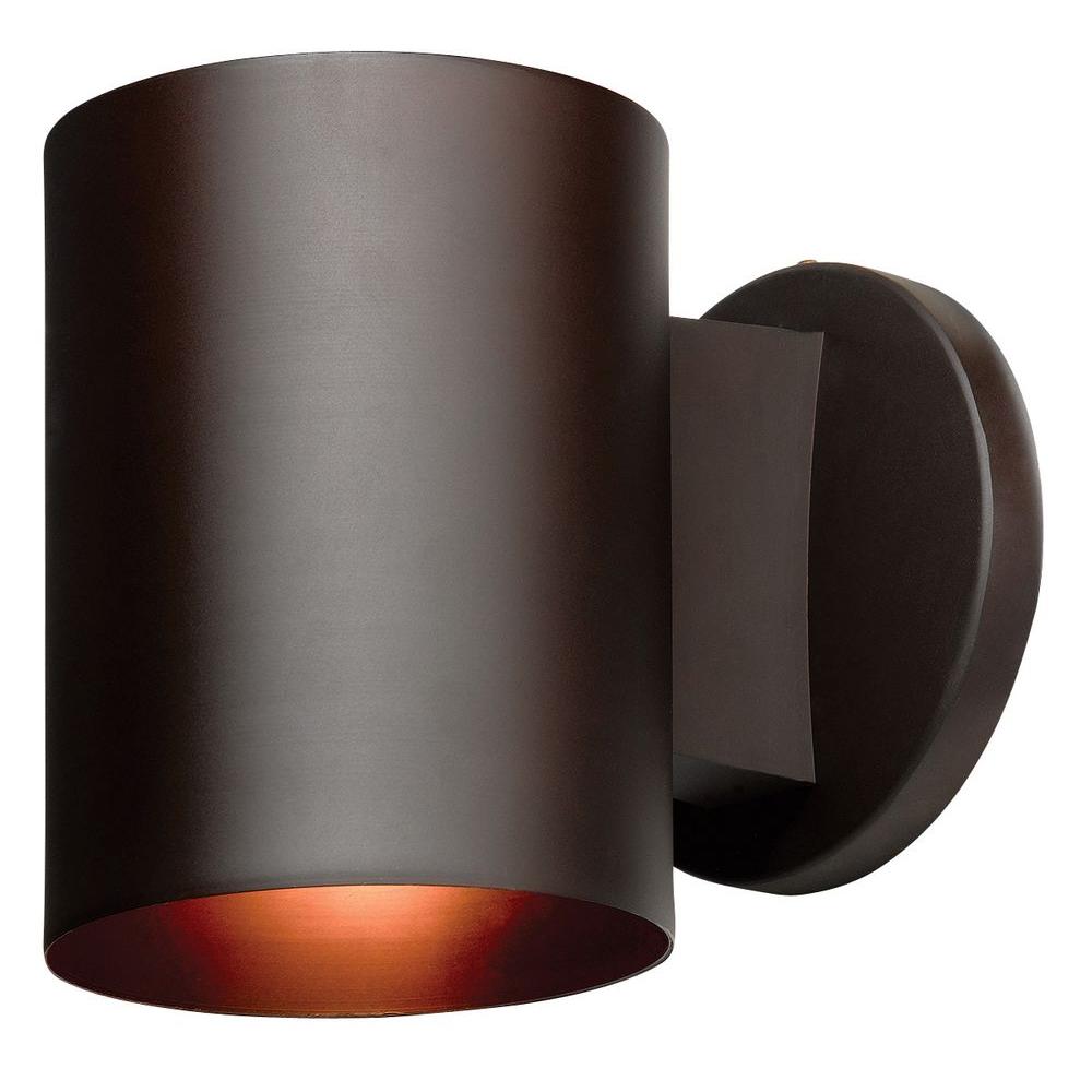 Access Lighting Poseidon 1 Light Bronze Metal Sconce 20363 Brz The Access Lighting Poseidon 1 Light Bronze Metal Sconce