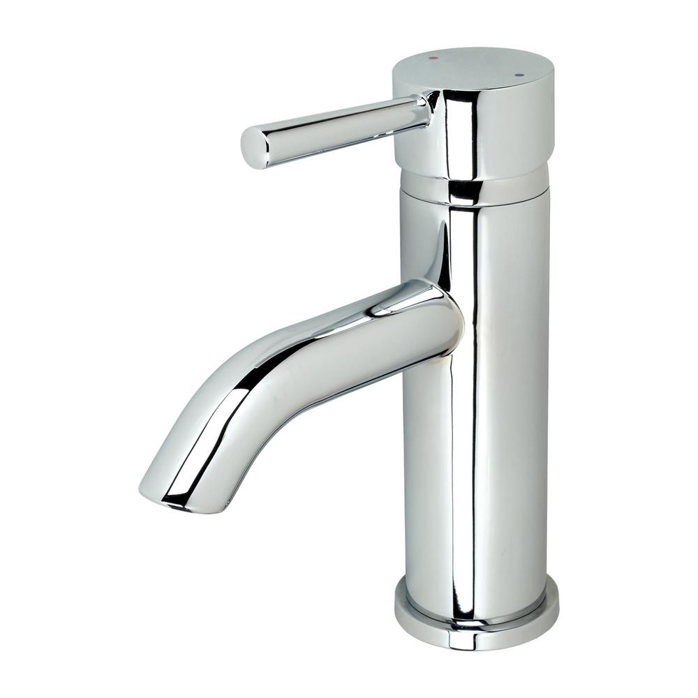 Luxier Single Hole Single-Handle Bathroom Faucet with ...