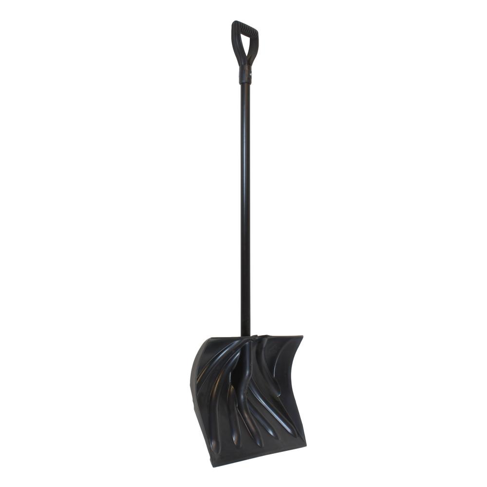 Heavy Duty Poly Scraper Metal Handle with D-Grip