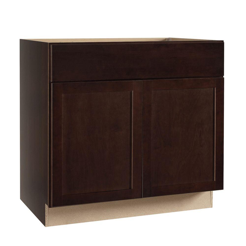 Hampton Bay Shaker Embled 36x34 5x24 In Base Kitchen Cabinet Hampton Bay Shaker Embled 36x34 5x24