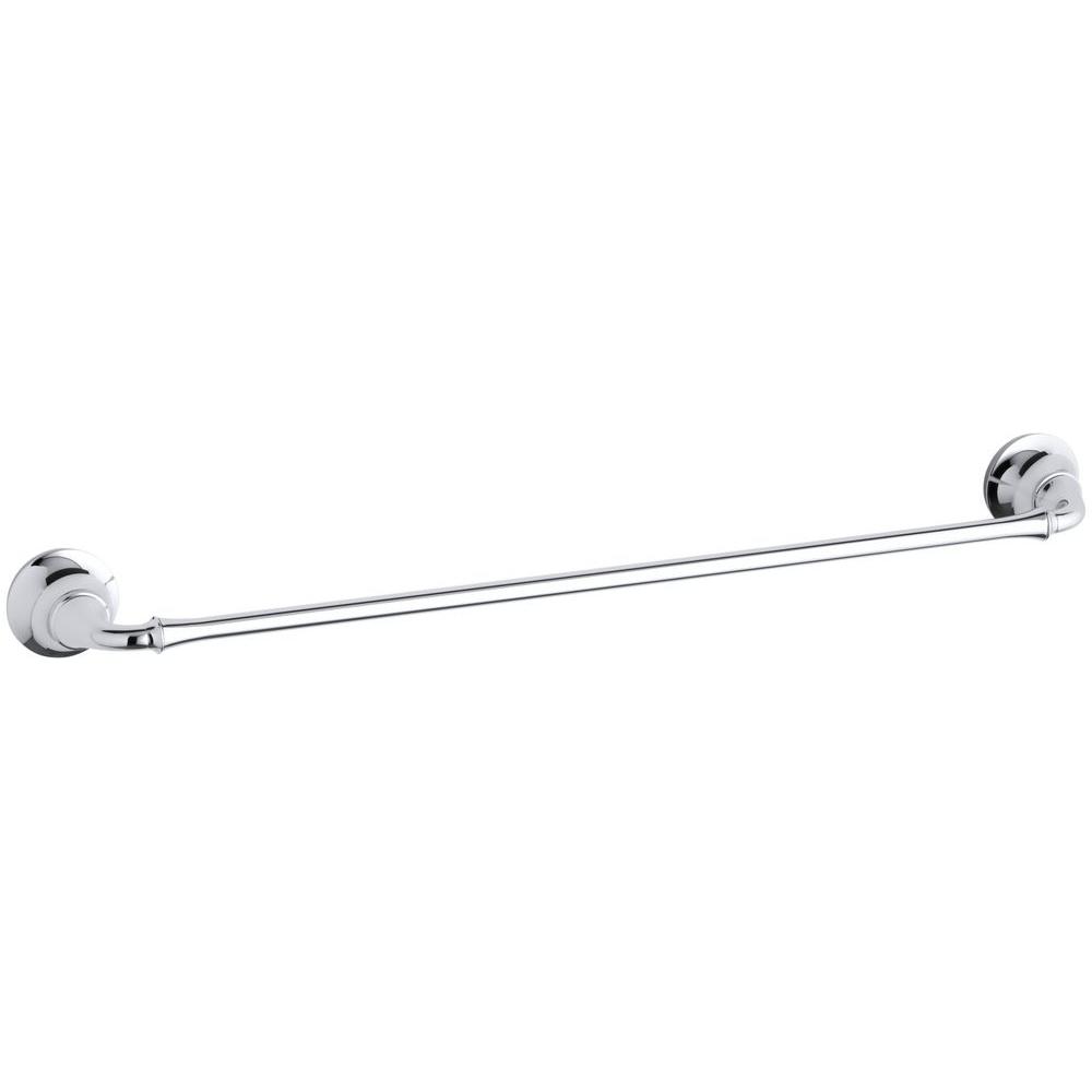 KOHLER Forte Traditional 24 in. Towel Bar in Polished Chrome-K-11271-CP