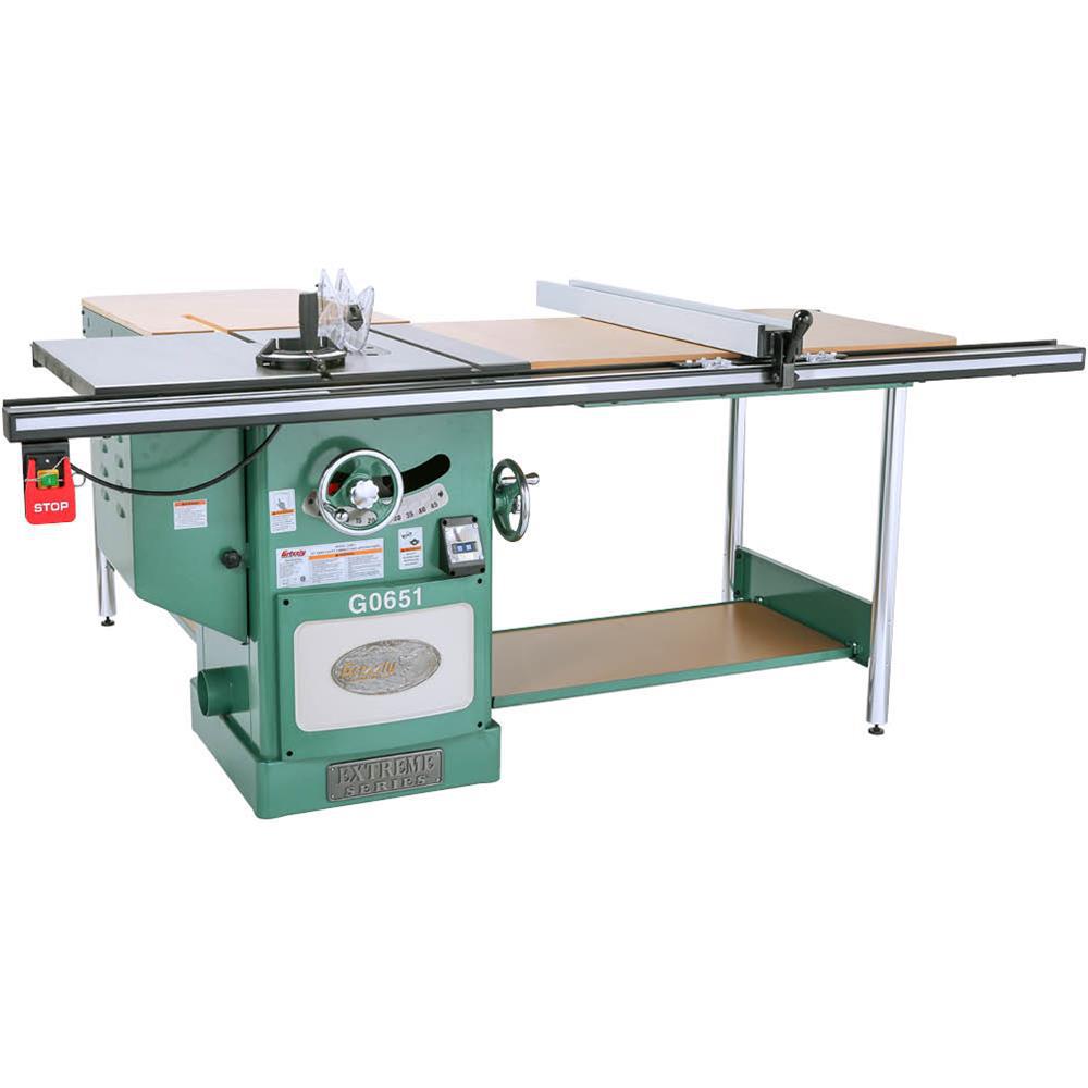 Grizzly Industrial 10 In 3 Hp 220 Volt Heavy Duty Cabinet Table