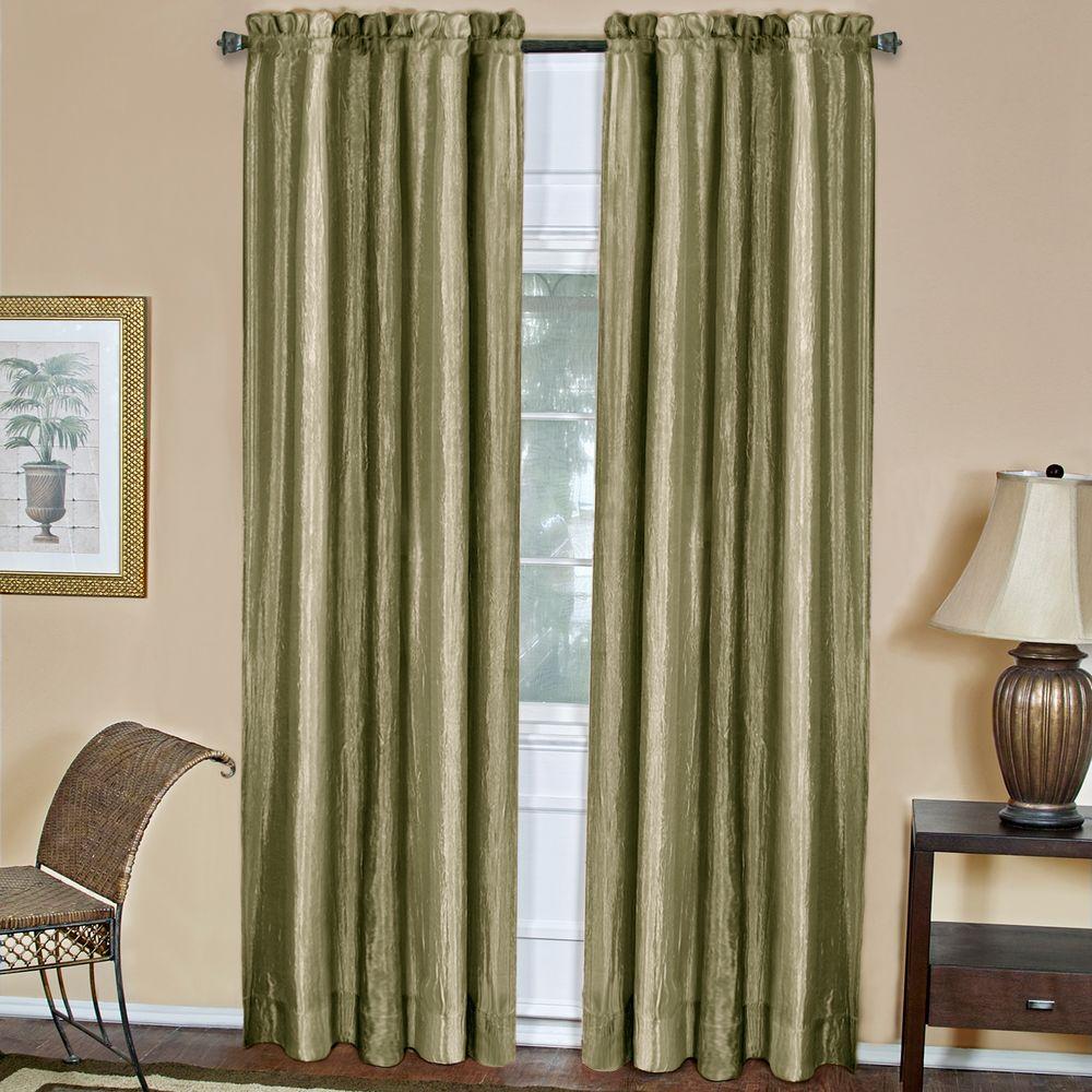 Polyester Sage Curtains Drapes Window Treatments The