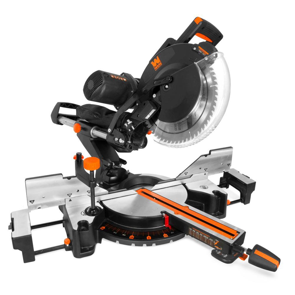 WEN MM1214T Corded 15-Amp Dual Bevel Miter Saw 