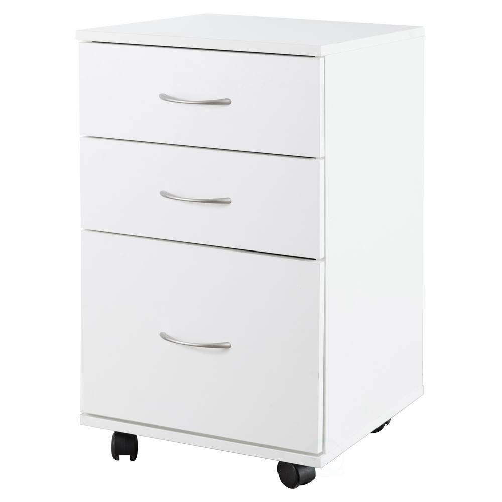 Wheels File Cabinets Home Office Furniture The Home Depot