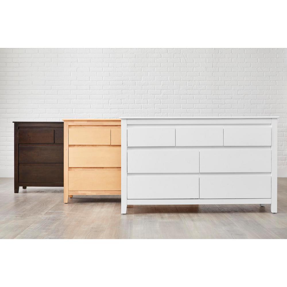 Stylewell Alanis Natural Finish Wood 7 Drawer Dresser 54 3 In W