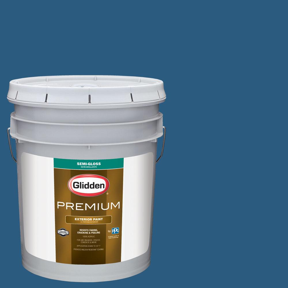 Glidden Premium 5 Gal Nba 138b Minnesota Timberwolves Blue Semi Glidden Premium 5 Gal Nba 138b Minnesota Timberwolves Blue Semi Gloss Exterior