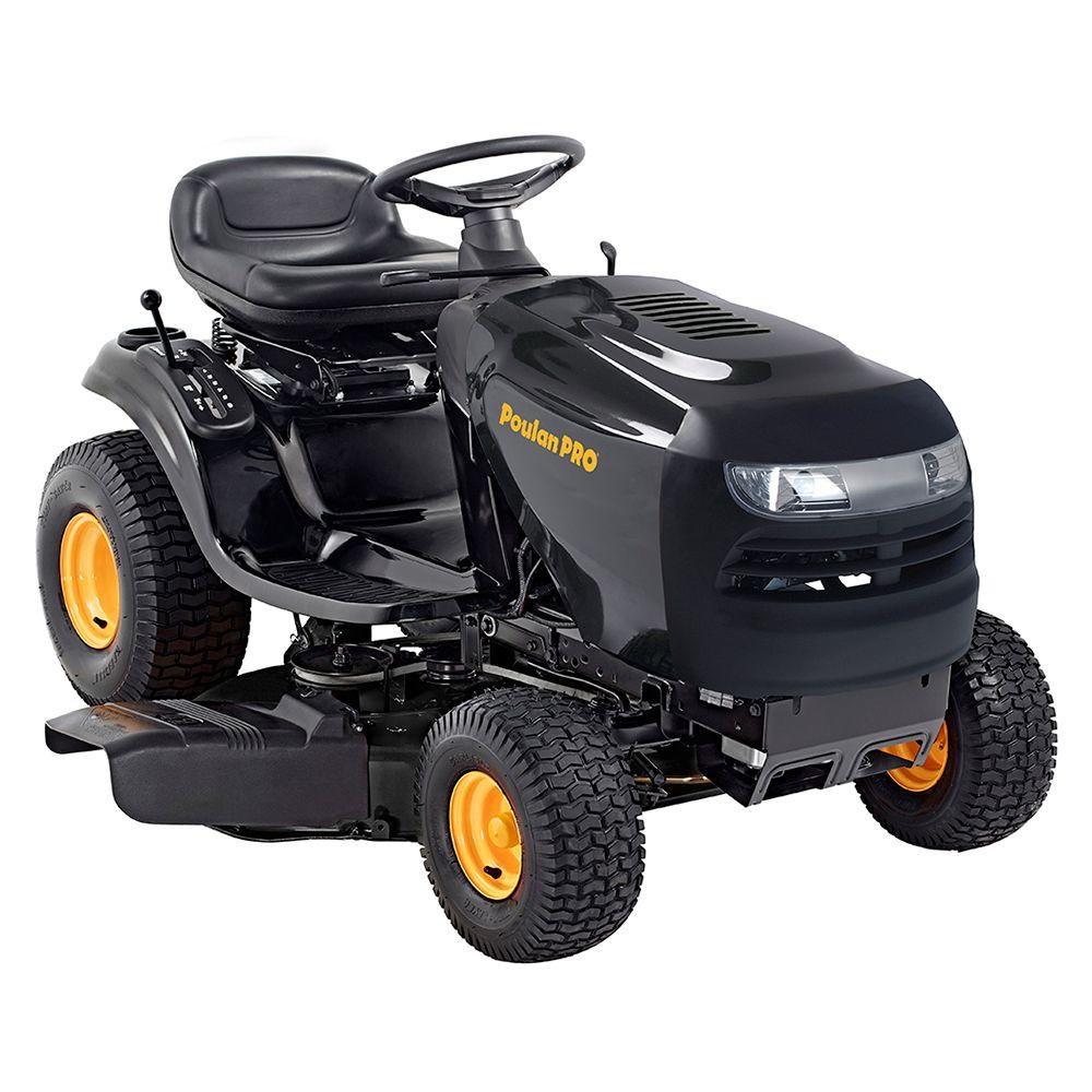 Ryobi 38 in. Battery Electric Riding Lawn Mower-RY48110 - The Home ...