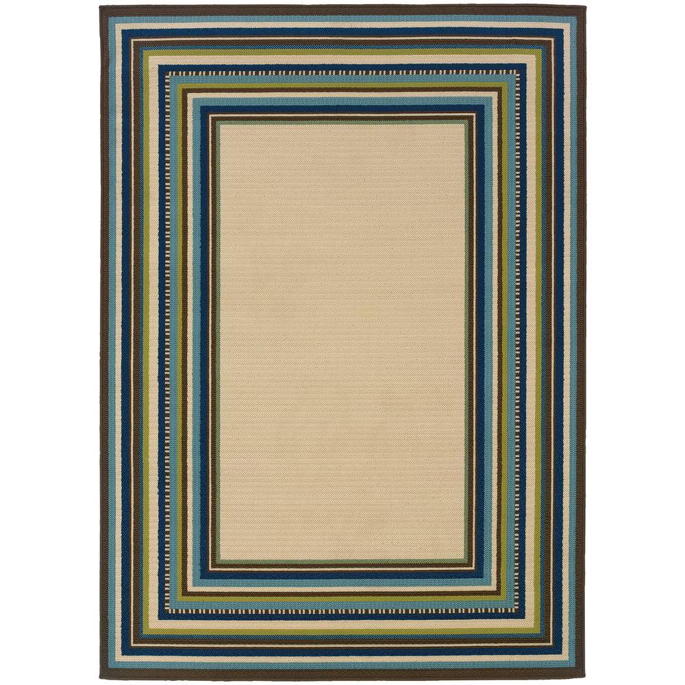 Home Decorators Collection Pompano Beige 8 Ft X 11 Ft Area Rug