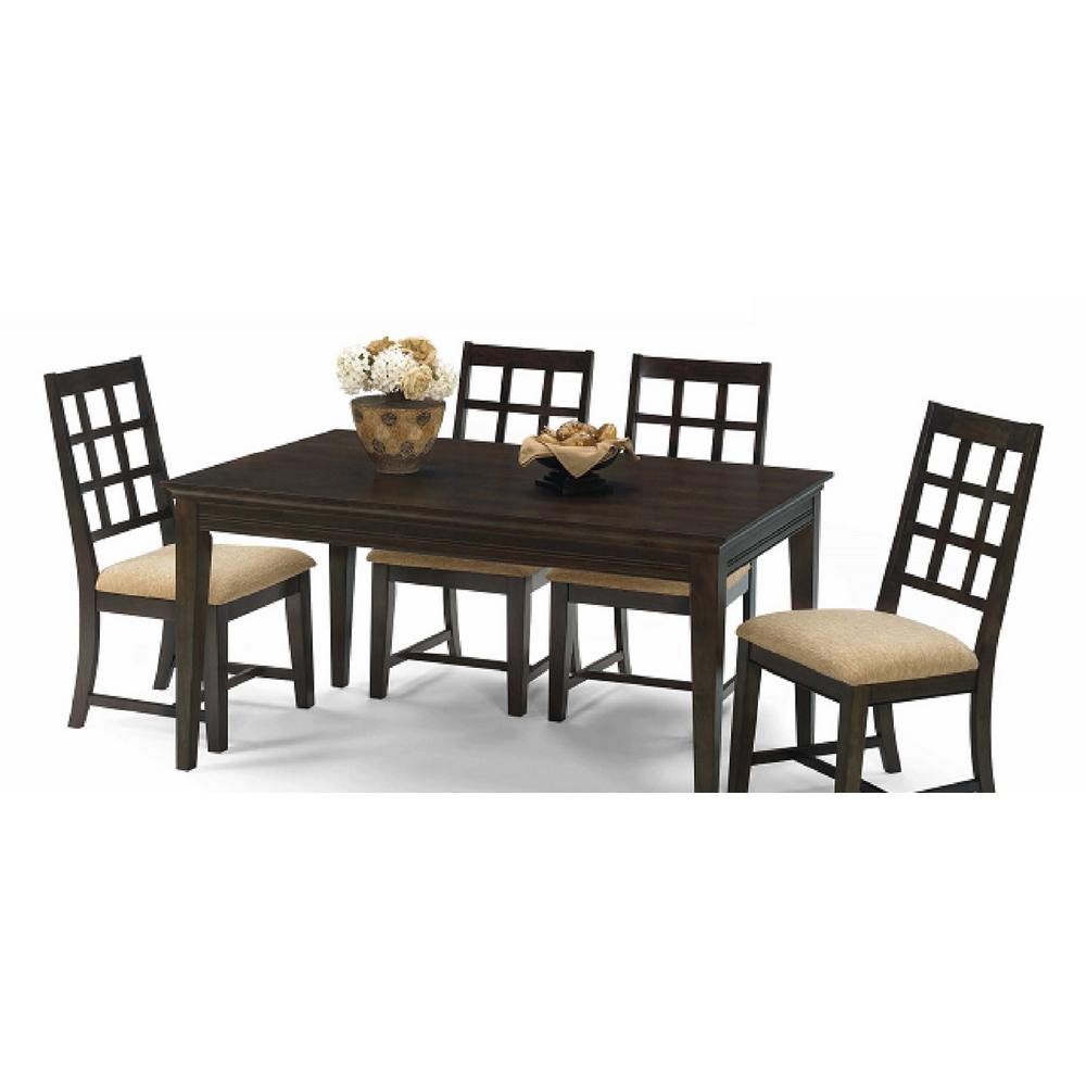 Casual Traditions Walnut Rectangular Dining Table