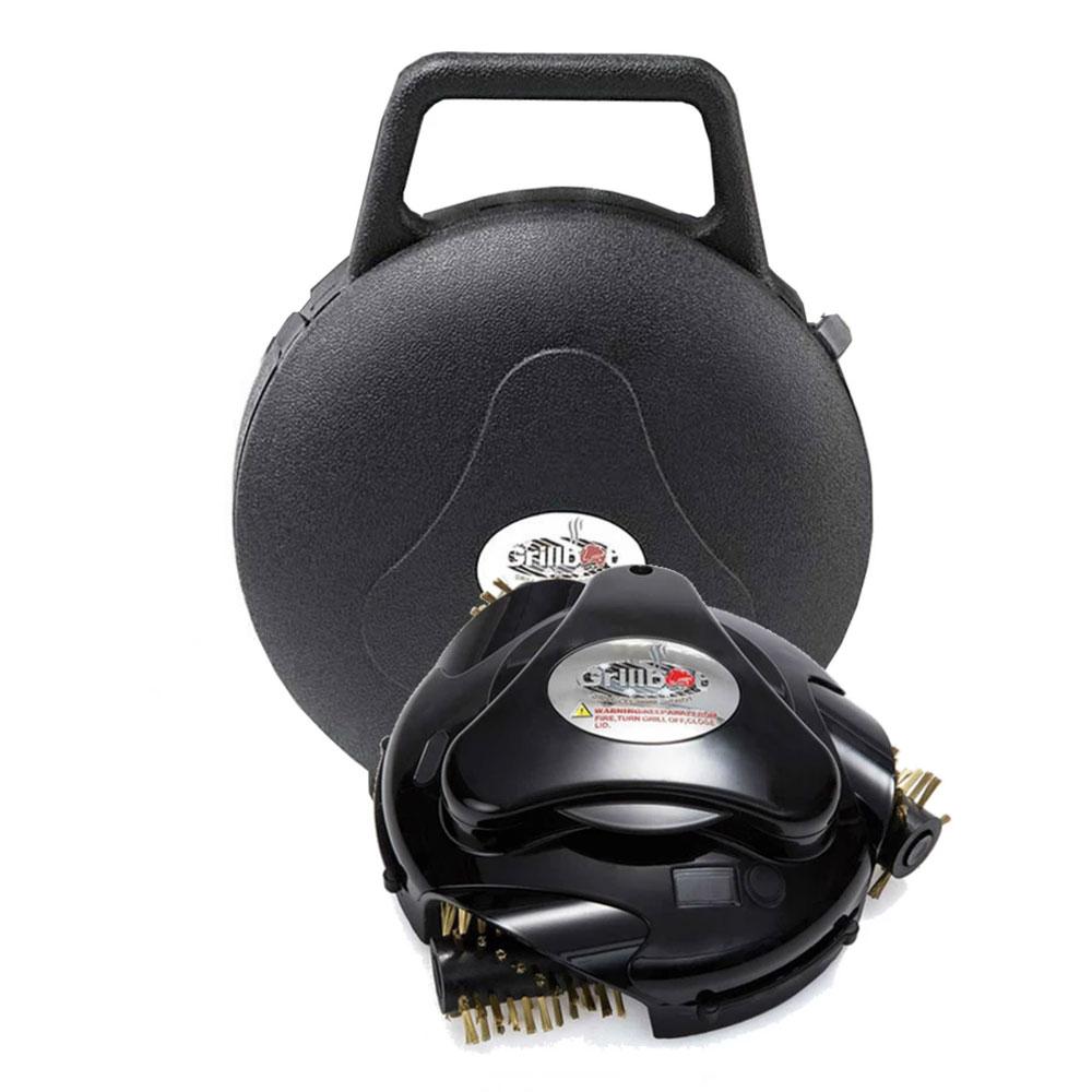 UPC 857578004141 product image for Grillbot Automatic Grill Cleaning Robot with Carry Case, Black | upcitemdb.com