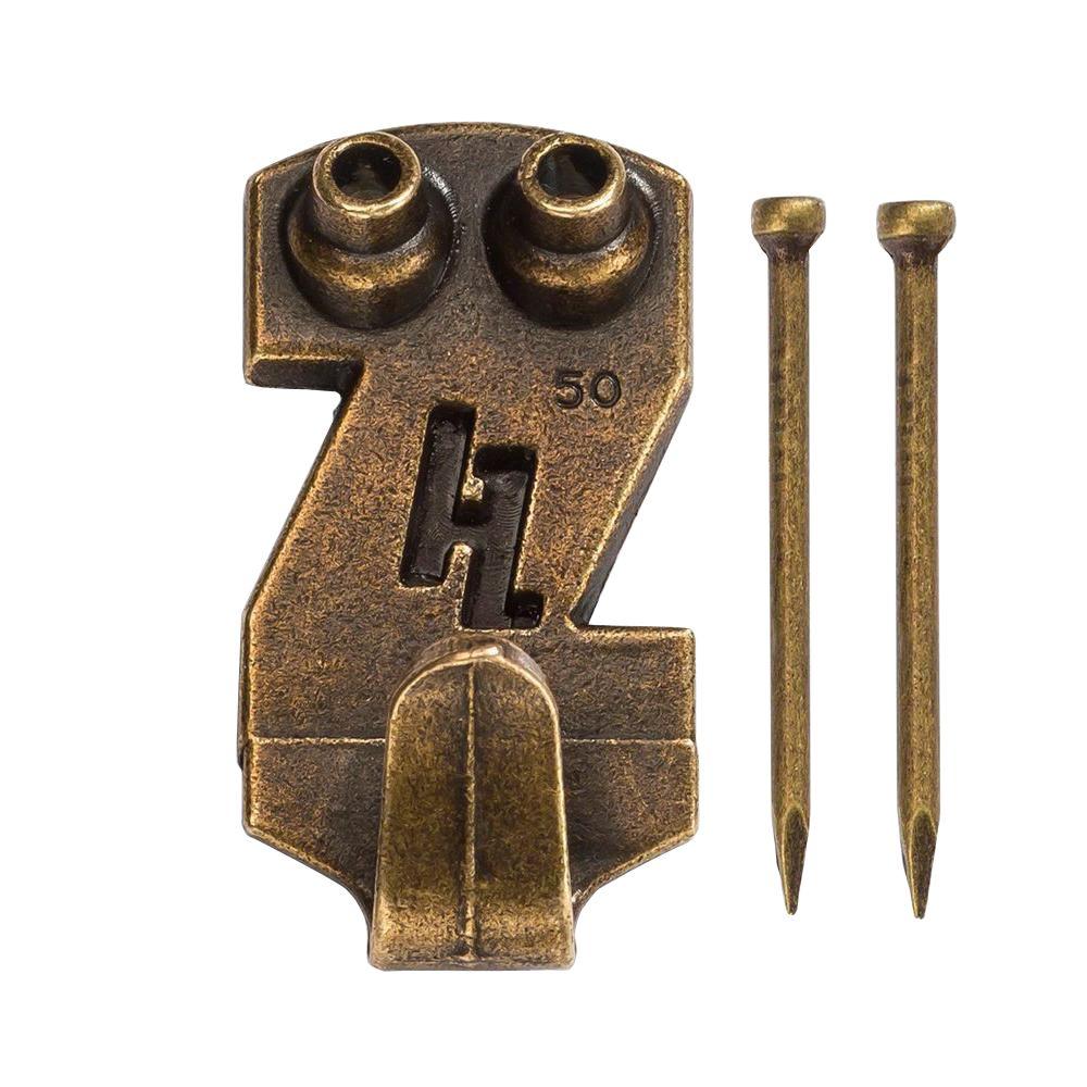 HangZ 50 lb. Gallery Picture Hooks (50Pack)30005B The Home Depot