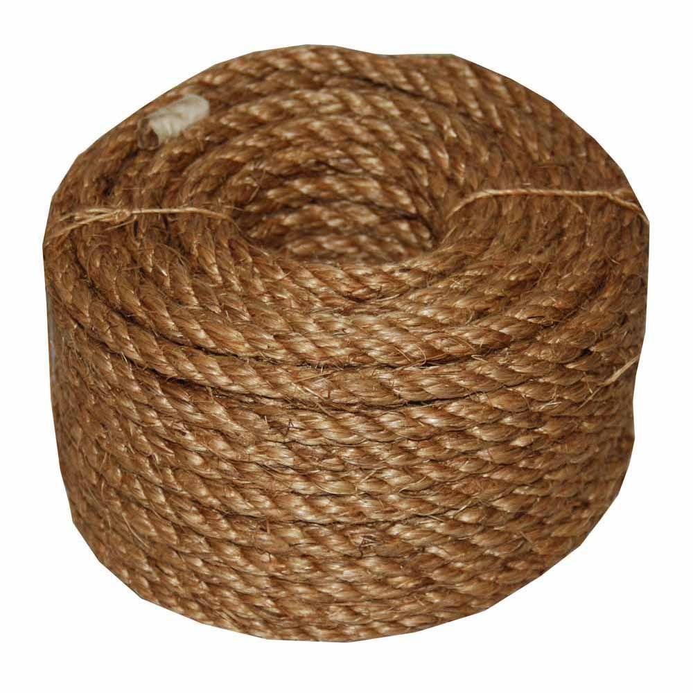 1/4 in. x 50 ft. Twisted Manila Rope