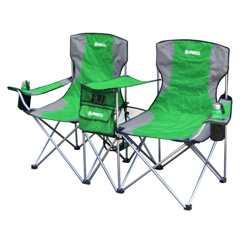 Gigatent Gigatent Sit Side By Side Double Folding Padded Camping