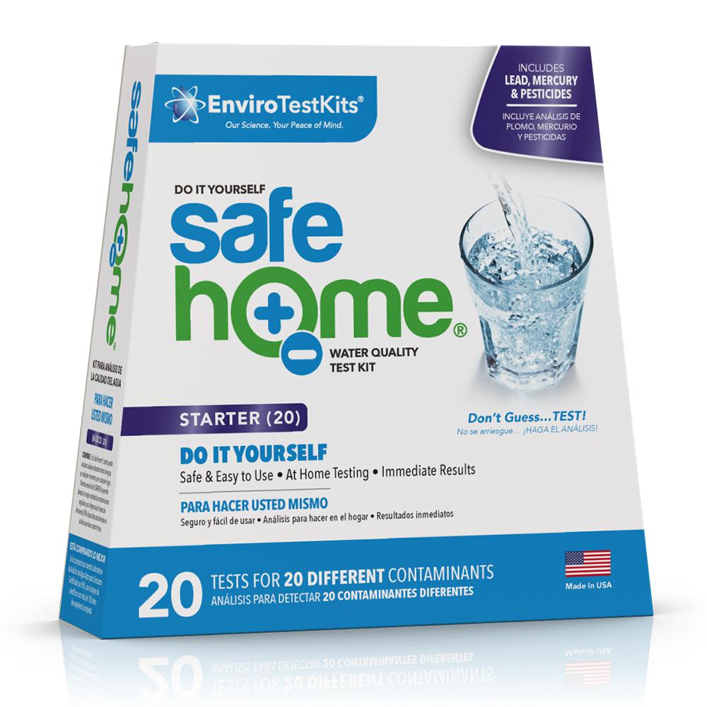 Safe Home Starter 20 Drinking Water Test Kit Sh S20diy1 The Home Depot