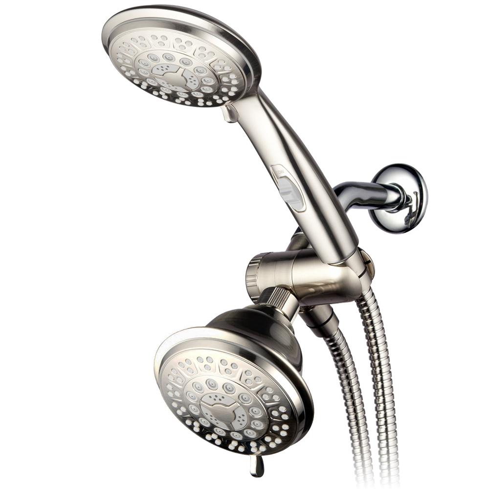 Dia 1Spray Hand Shower and Shower Head Combo Kit with Rain Shower Head in Satin Nickel35EXRD2