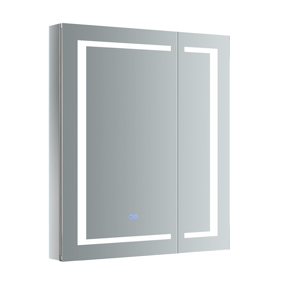 Malisa 30 In L X 22 W Led Lighted Mirror Medicine Cabinet Led Lighted Mirror Medicine Cabinet